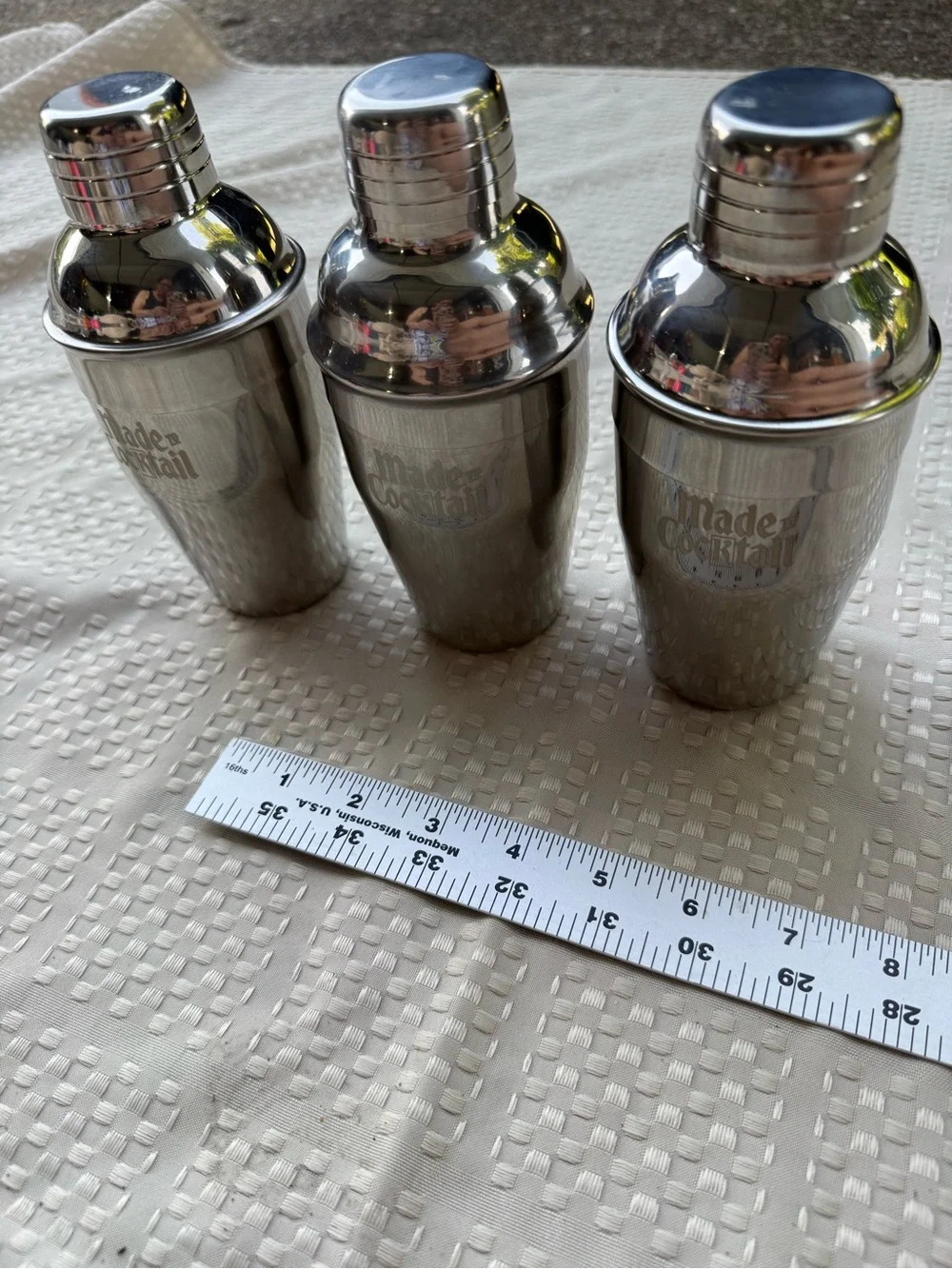 Classic Stainless Steel Cocktail Shaker - Silver